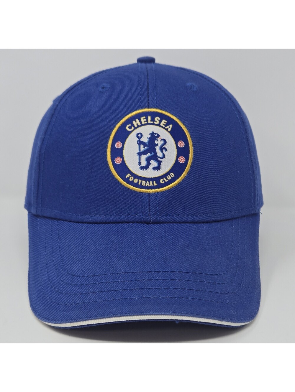 Chelsea FC Football Club Hat Cap Blue Adjustable Hook & Loop
